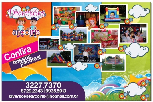 DIVERSES ARCO RIS FESTAS E EVENTOS