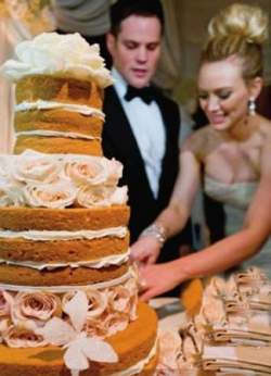 Bolo de Casamento Naked Cake