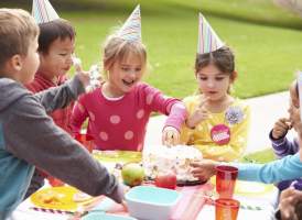 Festa de aniversrio infantil ao ar livre