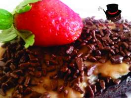 Brownies no casamento: jovens, despojados e cheios de amor