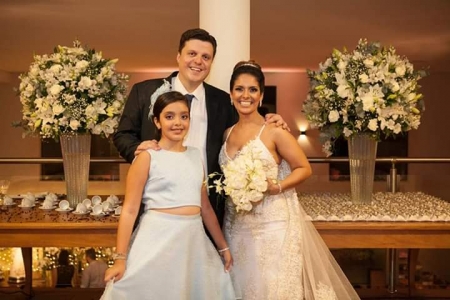 Casamento de Graziela e Alexandre com a maravilhosa decoração da Bella For.  ❤