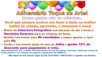 Promoo Imperdvel do Salo Toque de Arte 