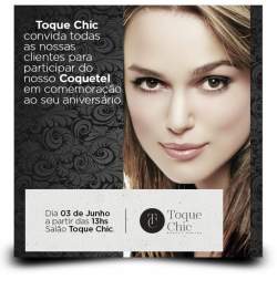 Aniversrio da Toque Chic