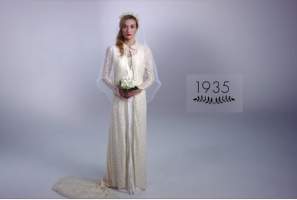 100 ANOS DE VESTIDOS DE CASAMENTO EM 3 MINUTOS